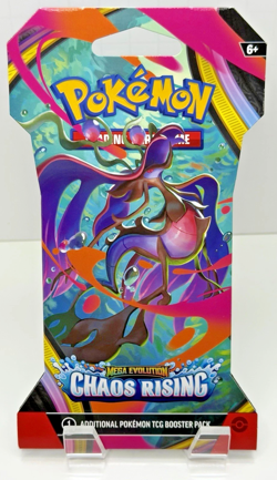 2026 Pokemon TCG Chaos Rising Sleeved Booster Pack - LOT OF 4 - Factory Sealed - Image 4