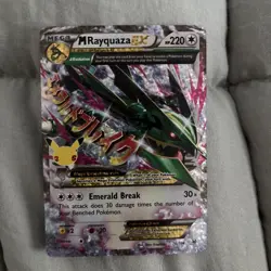 M Rayquaza EX 76/108 Pokemon Celebrations Classic Collection Near Mint NM - Image 1