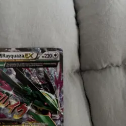 M Rayquaza EX 76/108 Pokemon Celebrations Classic Collection Near Mint NM - Image 2