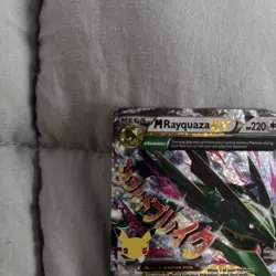 M Rayquaza EX 76/108 Pokemon Celebrations Classic Collection Near Mint NM - Image 3