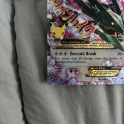 M Rayquaza EX 76/108 Pokemon Celebrations Classic Collection Near Mint NM - Image 4