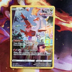 Pokemon TCG Latias GG20/GG70 Crown Zenith Galarian Gallery Ultra Rare Holo - Image 1