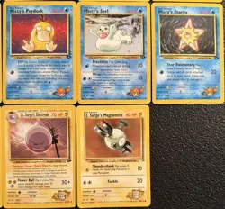 Vintage Pokemon TCG Gym Heroes/Challenge Lot - Image 5