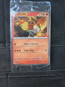 WELL CENTERED Ho-Oh 010/086 Chaos Rising Gamestop Exclusive Promo Pokemon - Image 1