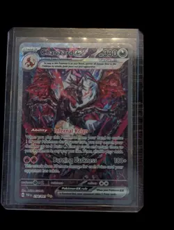 Charizard EX 234/091 - Special Illustration Rare - Paldean Fates Pokemon - Image 2