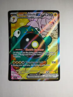 Ionos Bellibolt ex 172/159 Pokemon Journey Together Ultra Rare Full Art - Image 2