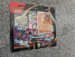 Pokemon TCG Chaos Rising 3 Pack Blister Charmeleon Promo - New And Sealed - Image 1