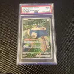 Pokemon Snorlax SVP 051 PSA 9 - Image 1