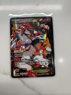Team Magma's Groudon EX 15/34 Double Crisis Ultra Rare Holo Pokemon TCG 2015 - Image 1