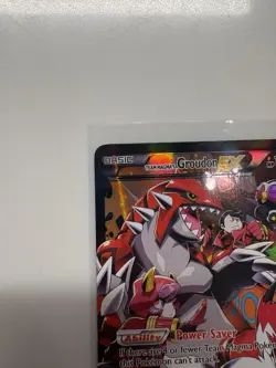 Team Magma's Groudon EX 15/34 Double Crisis Ultra Rare Holo Pokemon TCG 2015 - Image 2