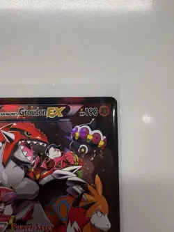Team Magma's Groudon EX 15/34 Double Crisis Ultra Rare Holo Pokemon TCG 2015 - Image 3