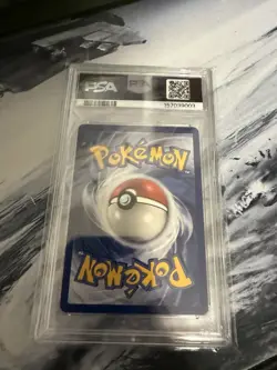 1999 Pokemon TCG English Black Star Promo Pokemon League #20 Psyduck PSA 6 - Image 2