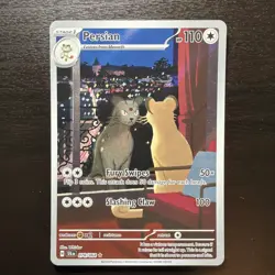 Pokemon Persian 078/064 Sv: Shrouded Fable Full Art Holo Illustration Rare - Image 1