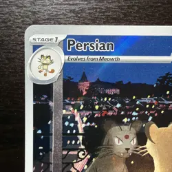 Pokemon Persian 078/064 Sv: Shrouded Fable Full Art Holo Illustration Rare - Image 5