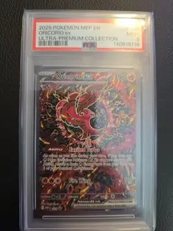 2025 Pokemon Mep En Oricorio EX Ultra-Premium Collection #024 PSA 9 - Image 1