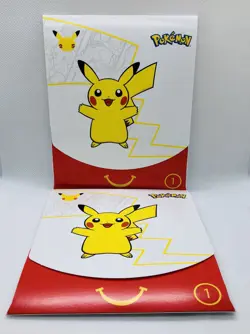 Lot of 4 Pokemon 25th Anniversary McDonalds SEALED BRAND NEW Packs - Image 2