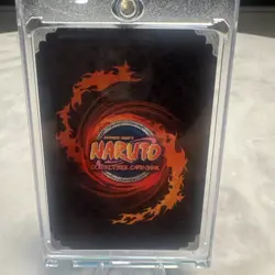 Naruto CCG The Nine-Tailed Fox Spirit Card Super Rare Foil English 1st EDITION - Image 4