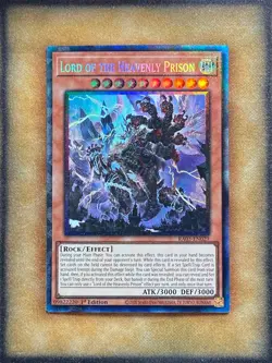 Yugioh Lord of the Heavenly Prison RA03-EN029 Prismatic Collector Rare 1st Ed NM - Image 1