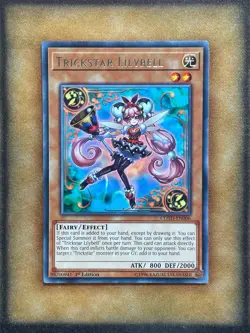 Yugioh Trickstar Lilybell COTD-EN006 Rare 1st Ed NM - Image 1