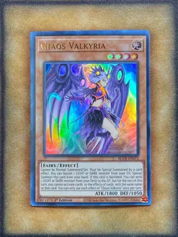 Yugioh Chaos Valkyria BLCR-EN072 Ultra Rare 1st Ed NM - Image 1