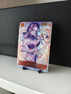 One Piece Carte Chinois Robin OP01-017 R Exclusif 1er Anniversaire Alt Custom - Image 2