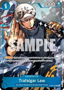 Trafalgar Law ST03-008 | CS 2024 Event Pack Promo Foil NM One Piece - Image 1