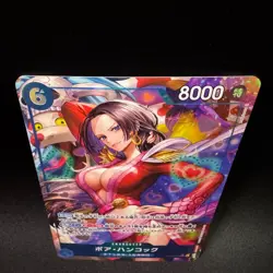 Boa Hancock EB03-026 SR Parallel Alt Art Hashimoto Q One Piece Card Japanese NM - Image 4