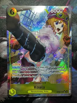 Koala (Alt Art) OP09-103 English Emperors in the New World - One Piece Card - NM - Image 1