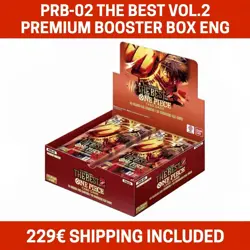 One Piece TCG PRB-02 The Best Vol.2 Premium Booster Box ENG Sealed NEW SHIP48H - Image 1