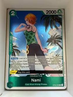 OP03-030 Nami English R One Piece TCG Card Game - Image 1
