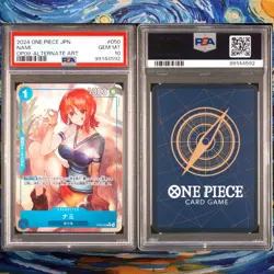 Nami PSA 10 Graded op09 050 Alternate Art Japanese One Piece Card - Image 3