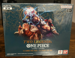 One Piece TCG OP-08 Two Legends Booster Box SEALED ENGLISH - Image 1