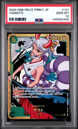 Yamato 121 One Piece Japanese PSA 10 PRB01 THE BEST - Image 1