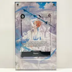 ONE PIECE TCG EXTENDED ART ACRYLIC MAGNETIC CASE CARD NAMI OP15-086 SR OP15-EB04 - Image 2