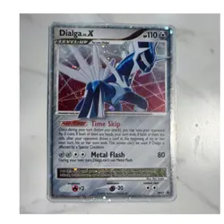 Pokemon Dialga LV.X Diamond and Pearl Promo Holo Level Up 110 HP DP17 2008 Card - Image 1