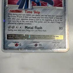 Pokemon Dialga LV.X Diamond and Pearl Promo Holo Level Up 110 HP DP17 2008 Card - Image 4