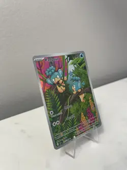 Pokemon Panpour Illustration Rare Full Art Holo 101/086 Sv: Black Bolt Card - Image 3