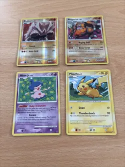 4 Supreme Victors Pokemon Card Holo Rev Pikachu Rhyhorn Mime Jr - Image 1