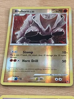 4 Supreme Victors Pokemon Card Holo Rev Pikachu Rhyhorn Mime Jr - Image 3