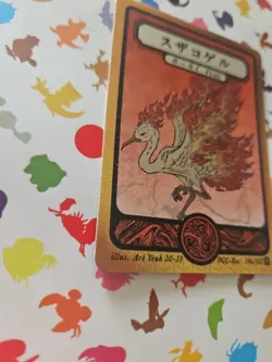 Pokai Gaku - Holo Moltres 146/152 - Secret Rare ART YEUH Pokemon Fan Art card - Image 2