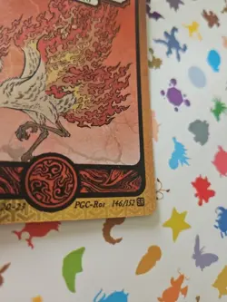 Pokai Gaku - Holo Moltres 146/152 - Secret Rare ART YEUH Pokemon Fan Art card - Image 4