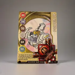 Bakugan Battle Brawlers Power Up 🏅 Gold Gate Card 4/15a Haos Tigrerra - Image 1