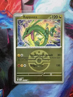 153/217 Rayquaza : Poke Ball Reverse Holo Card : Pokemon Ascended Heroes - Image 1