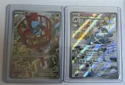 Pokemon TCG 7 Card Bundle including FULL ART /EX Charizard Alakazam Metagross NM - Image 2