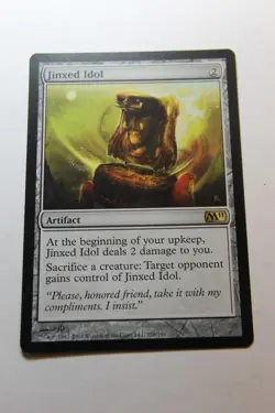 MTG Jinxed Idol x1- -Magic 2011-Lightly Played - Image 1