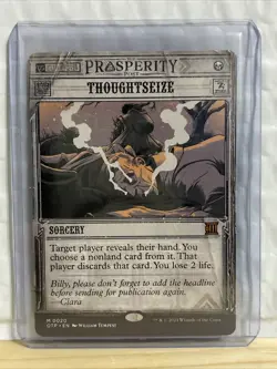 Thoughtseize Outlaws of Thunder Junction: Breaking News Regular - Image 1