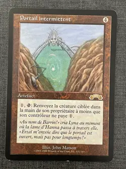MTG - Erratic Portal - Portail intermittent - Exode - FR - LP - Image 1
