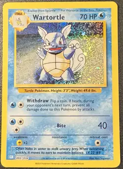 Wartortle CLB 002/034 - Pokemon Classic Collection - Image 1
