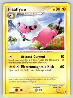 Flaaffy 50/132 Uncommon Secret Wonders Pokemon Lightly Played - Image 1