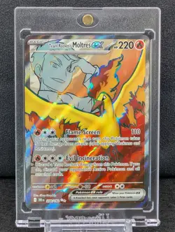 Team Rocket's Moltres ex 208/182 Pokemon TCG Destined Rivals NM - Image 1